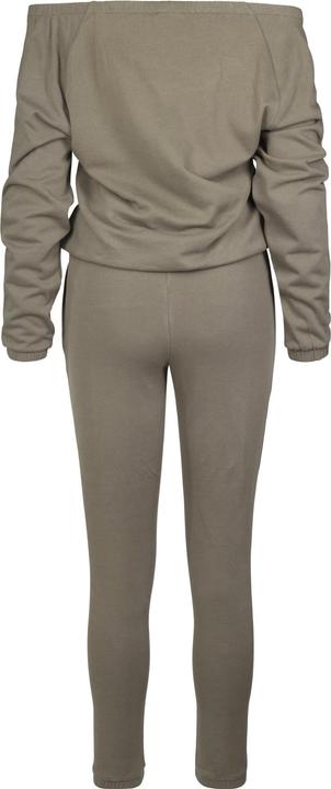 Actual product image Urban Classics Ladies Cold Shoulder Terry Jumpsuit (M)