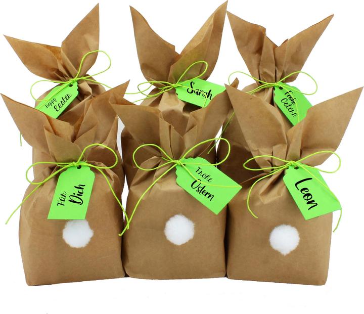 Papierdrachen Lapins de Pâques - Sacs (50 x)