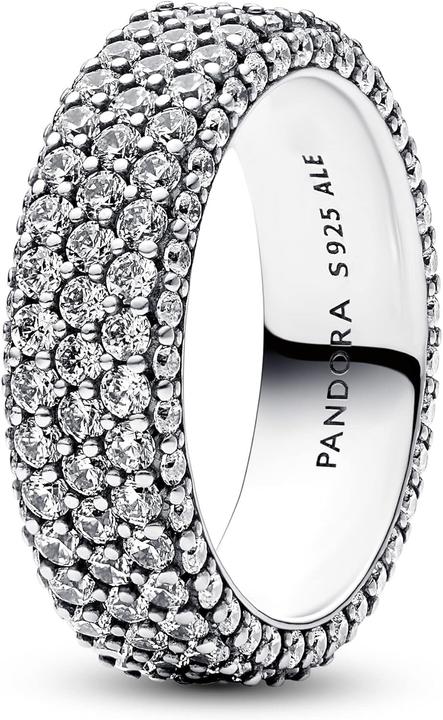 Produktbild Pandora Timeless Dreireihiger Pavé Ring (56)