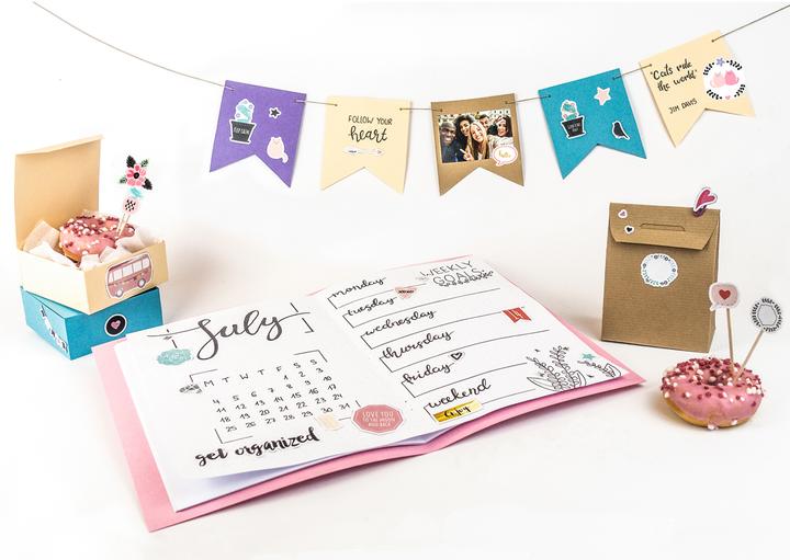 Actual product image Ursus Glitzer-Sticker FUN Mot. 01 59540006F 130 Sticker