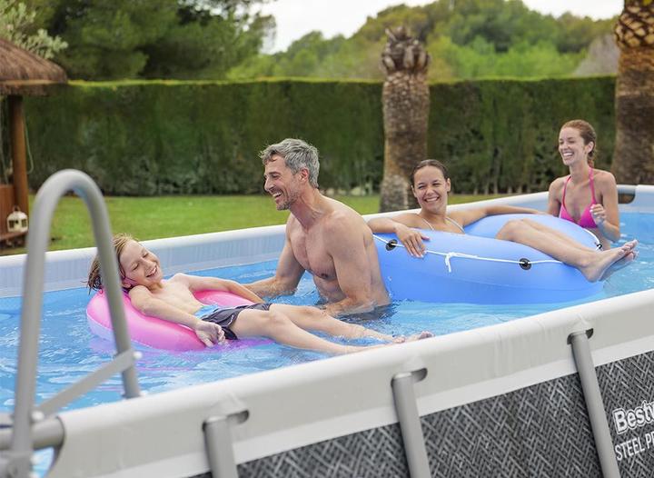 Actual product image Bestway Steel Pro Max RectangularPool488x244x122 (488 x 244 x 122 cm)