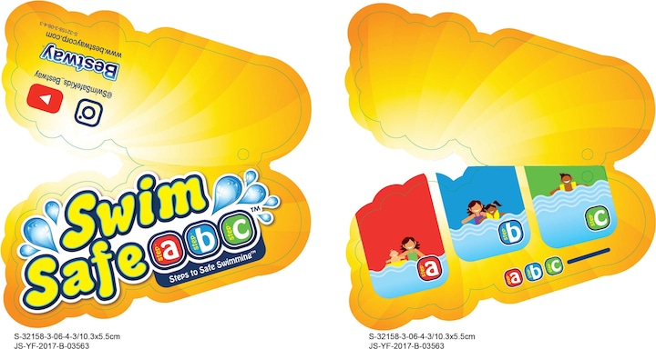 Actual product image Bestway Swim Safe ABC Swin Pal 19-30 kgr, Grøn