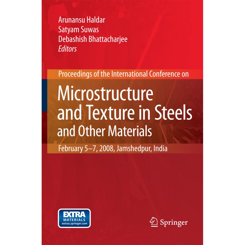 Microstructure and Texture in Steels, Fachbücher von Satyam Suwas, Arunansu Haldar, Debashish Bhattacharjee