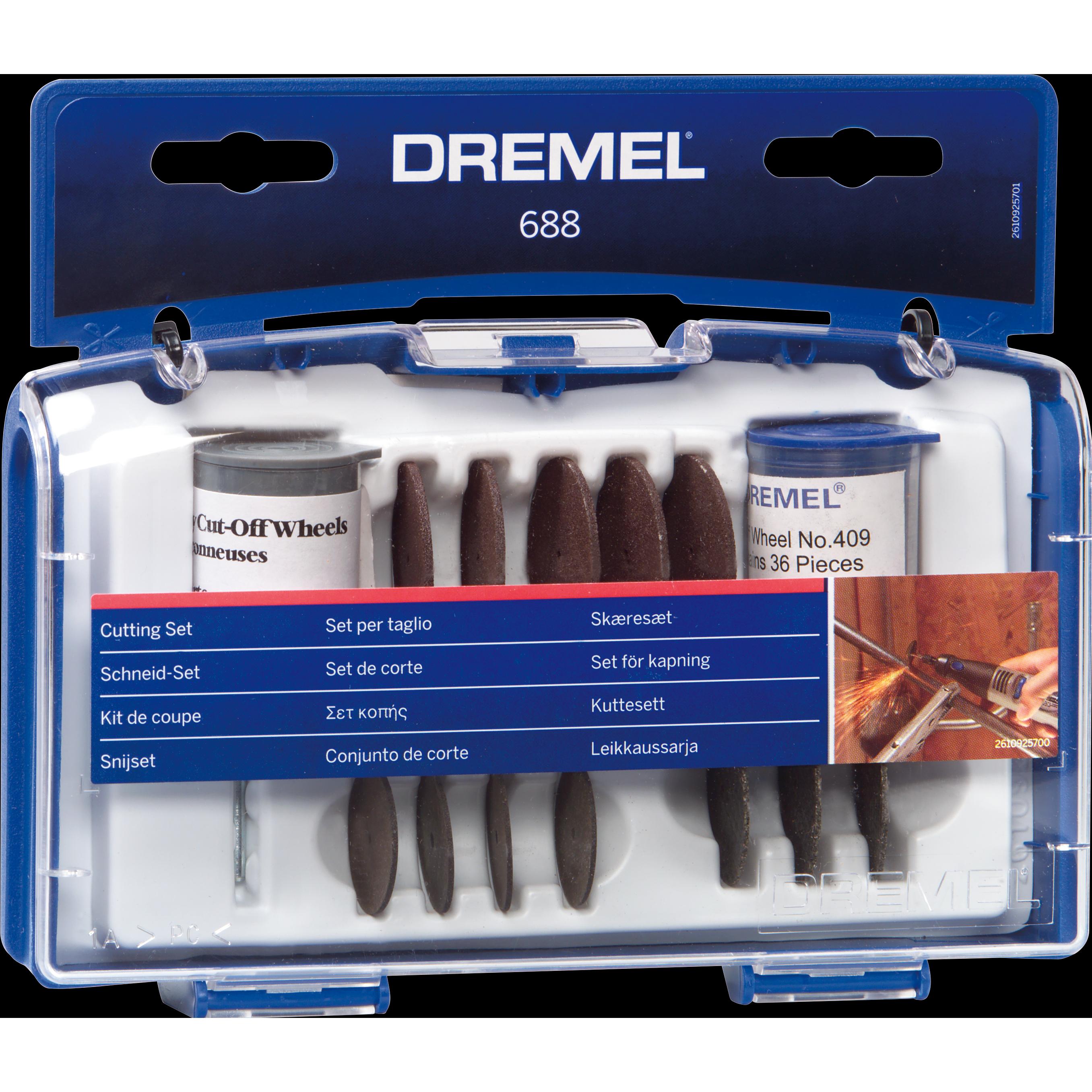 Dremel, Zubehör Maschine, Multi-Schneid-Set 69 tlg.