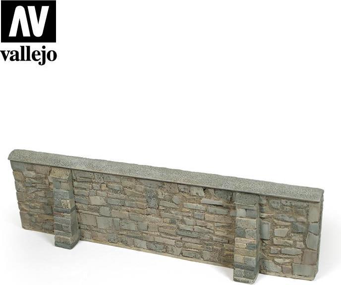 Vallejo Ardennen Dorpswand 24x7 cm (SC106) (24 cm)