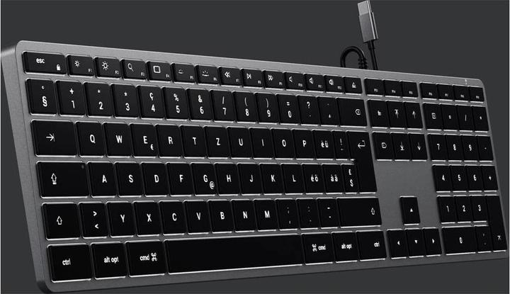 Produktbild Satechi Slim W3 USB-C Wired Keyboard-CH (Swiss) (CH)