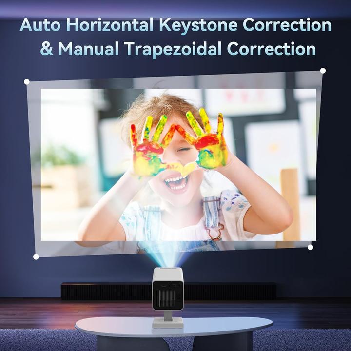 Actual product image Putbecy Mini Beamer 4K