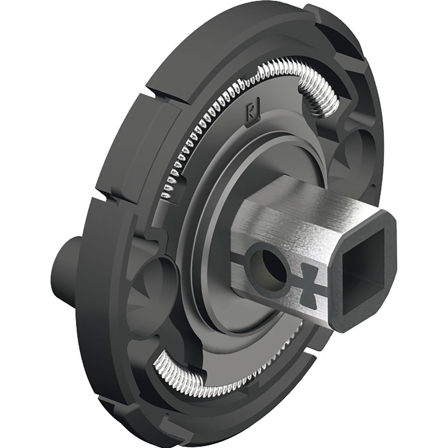 FSB, Türgriff + Fenstergriff, Adapter-Rosette Drücker Führungsansatz 9 mm Standflügel FH-AGL, schwarz (Türgarnitur)