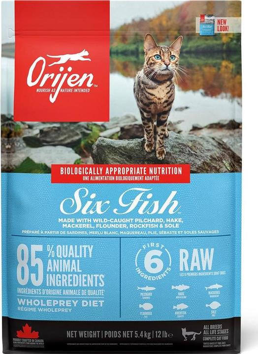 Produktbild Orijen Six Fish (Adult, 1 Stk., 5400 g)