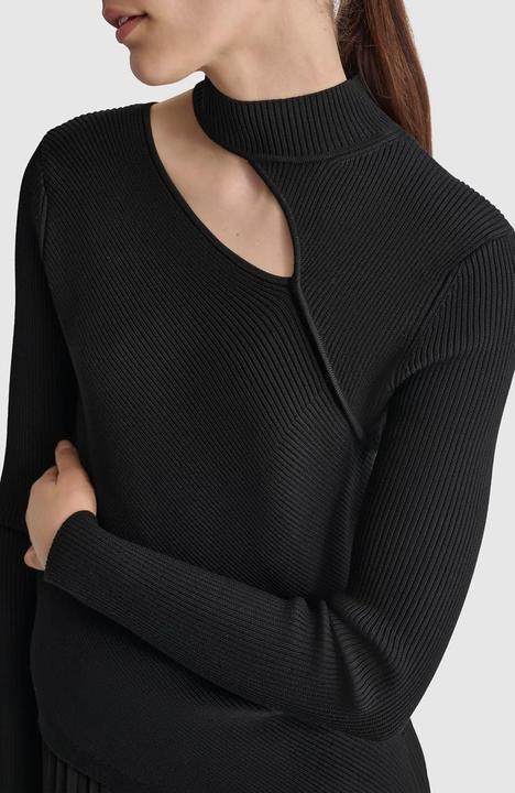 Actual product image DKNY Asymmetrical Cutout Sweater (L)