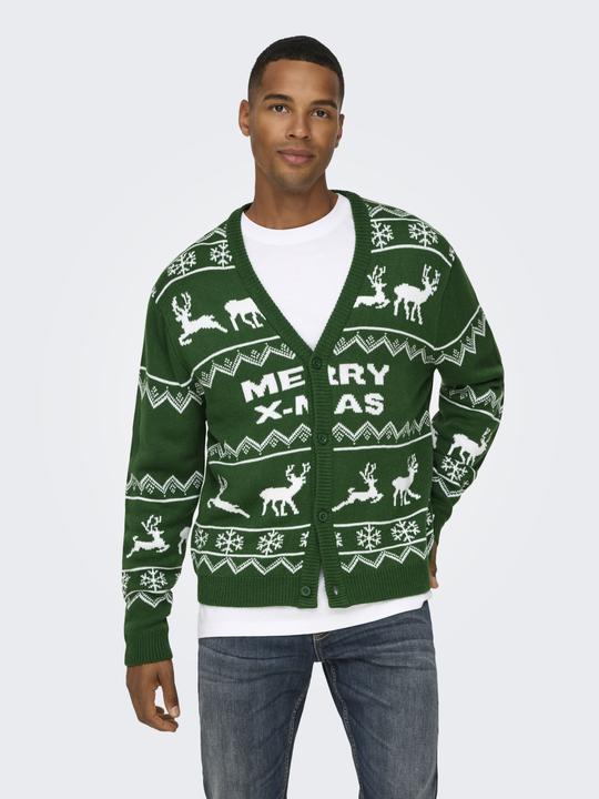Produktbild Only & Sons ONSXMAS Strickjacke Strickjacke (XXL)