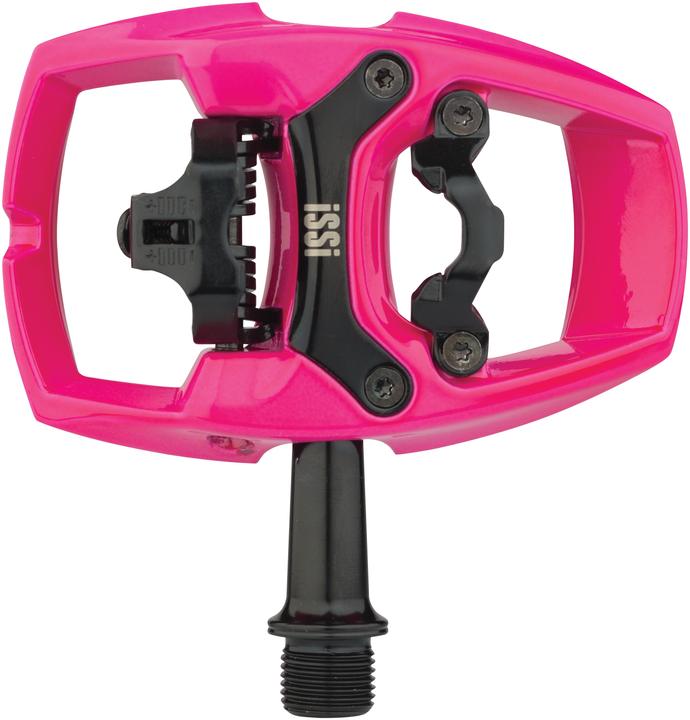 Immagine prodotto iSSi Pedale ibrido Flip II SPD per MTB/Trekking/City (Cuscinetto/Bushing). Pink.