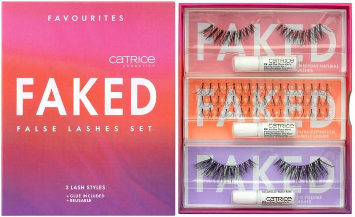 Produktbild Catrice Faked False Lashes Set 01 (Künstliche Wimpern)