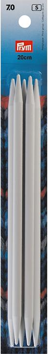 Actual product image Prym Stocking needles, grey 7.00 mm, 20 cm, plastic