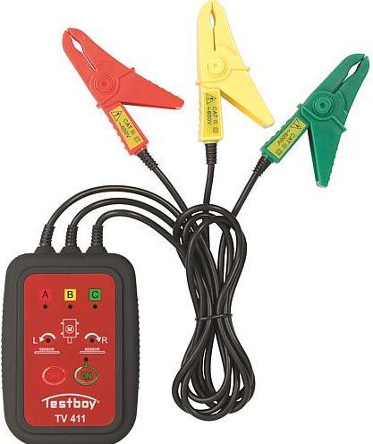 Produktbild Testboy TV 411 Kontaktloser Drehfeld- (CAT III 600V)