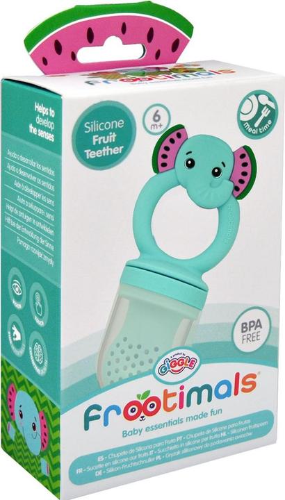 Produktbild Magni Fruchtsauger Melephant Frootimals blau Silikon (1x)