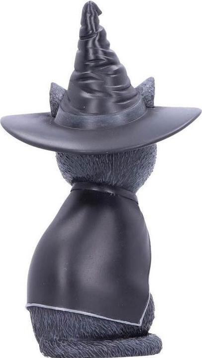 Actual product image Nemesis Now Purrah Figurine Chat Occulte Chapeau de sorcière Noir 13,5 cm