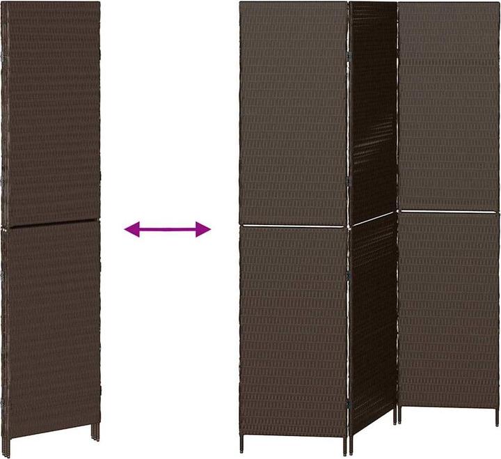 Image du produit vidaXL Séparateur de pièce en rotin