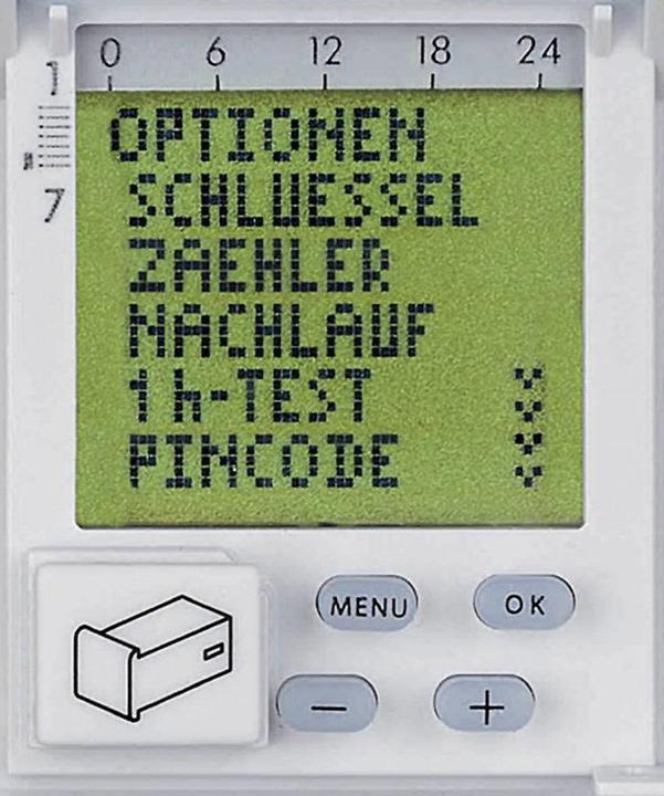 Actual product image Siemens DIN rail timer digi