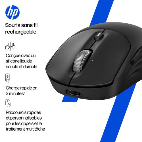 Actual product image HP 705 Rechargeable wireless mouse (Cable, Wireless)