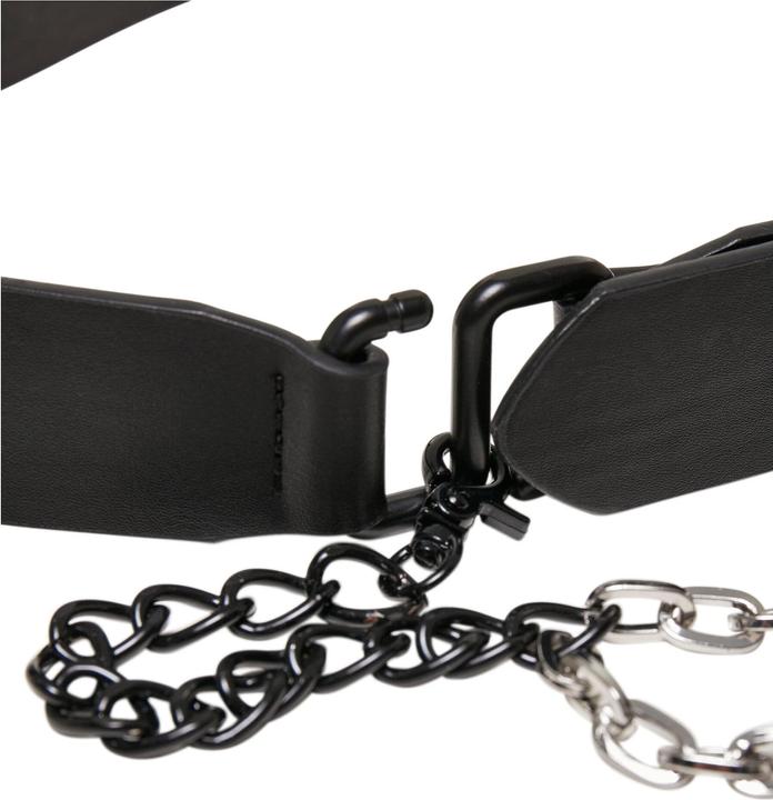 Produktbild Urban Classics Imitation Leather Belt With Metal Chain (S, M)