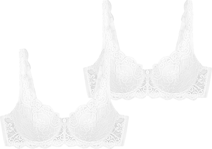 Actual product image Triumph Amourette 300 underwired bra (75 D, pack of 2)