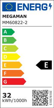 Energie-Label Megaman LED-Clusterlite (E27, 4000 lm, 1x)