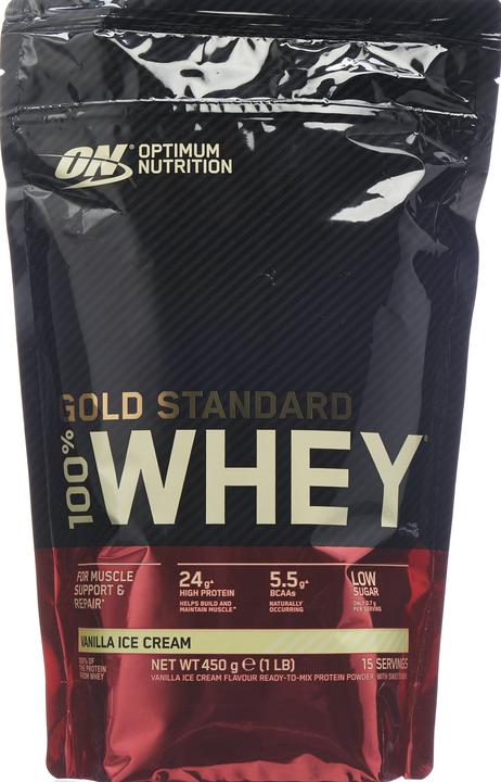 Actual product image Optimum Nutrition Gold Standard (Vanilla, 1 pcs., 450 g)