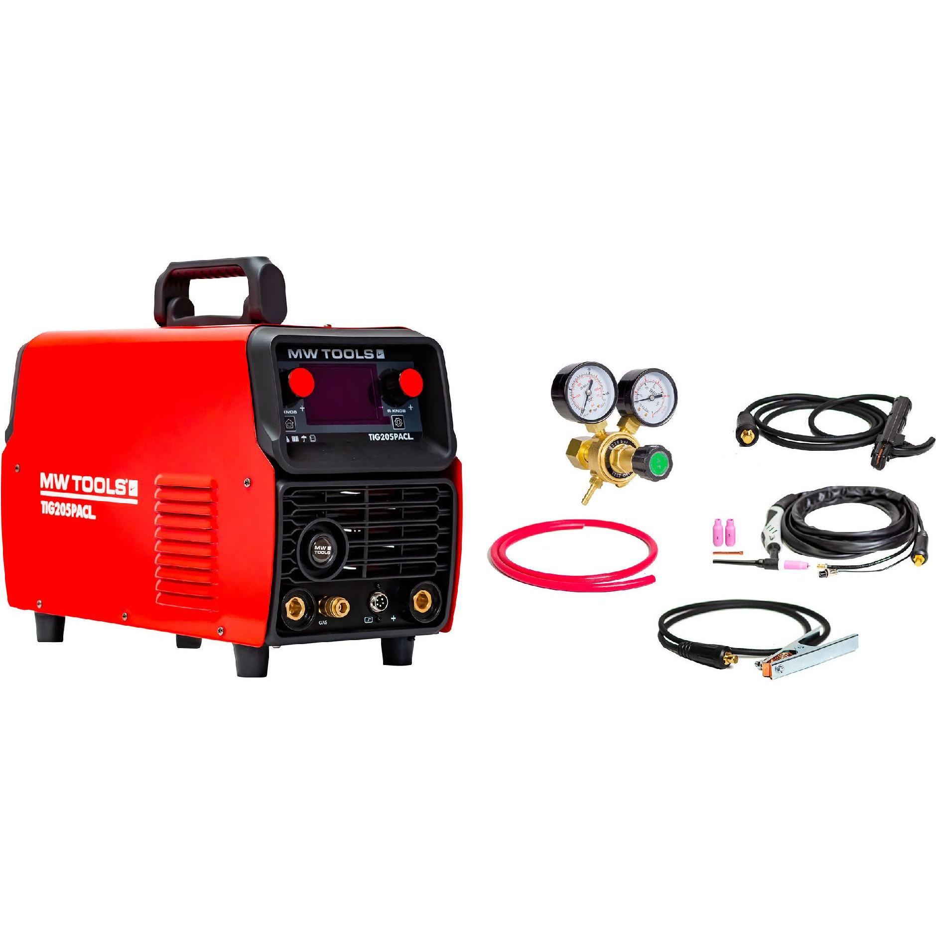 Metal Works, Saldatrice, Inverter per Saldatura TIG AC/DC TIG205PACL
