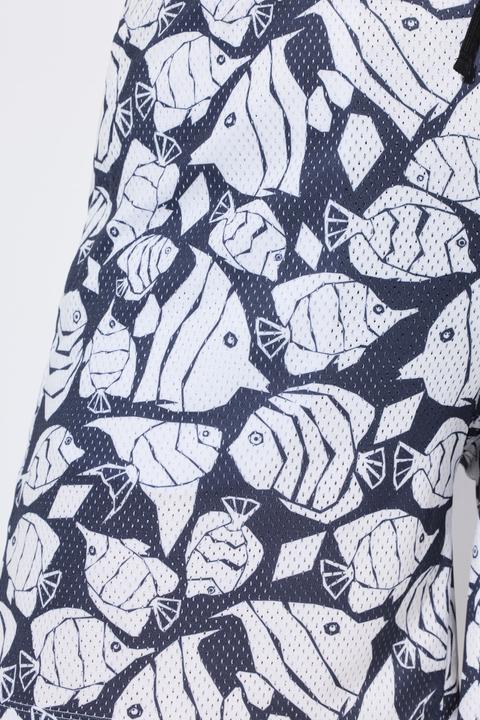 Actual product image Ulla Popken Angelfish Mesh Shorts (46)