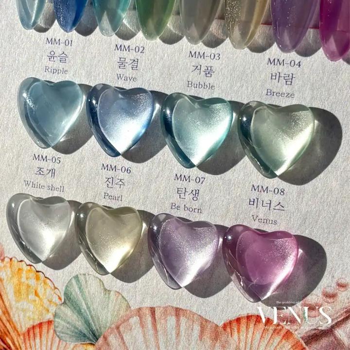 Actual product image Mayo Venus Collection 8pcs/set (Nail varnish dryer)