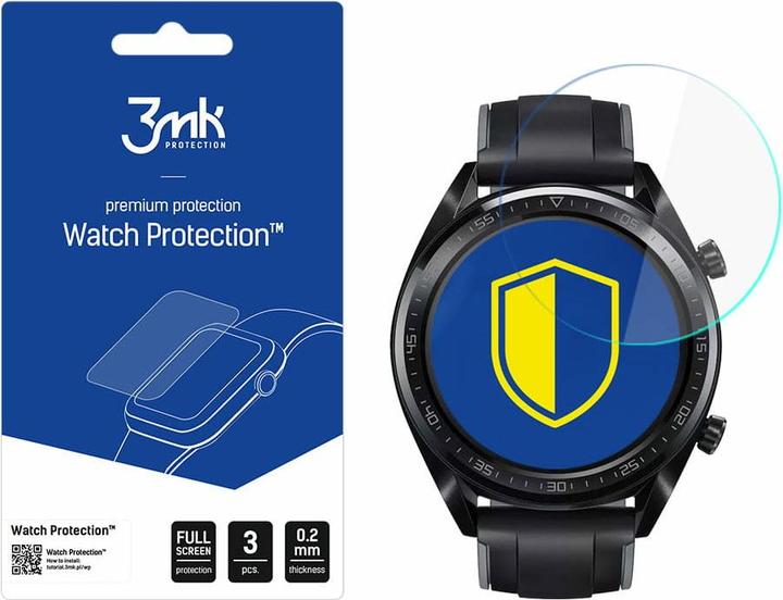 Produktbild 3MK hybrid glass Watch Protection FG for Huawei WATCH GT