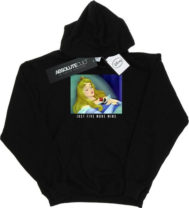 Actual product image Disney Princess Mens Sleeping Beauty Five More Minutes Hoodie (4XL)