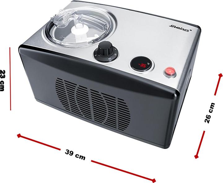 Image du produit Steba Machine à crème glacée avec groupe frigorifique