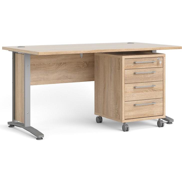 Ebuy24, Schreibtisch, Schreibtisch Prisme (150 x 80 cm)