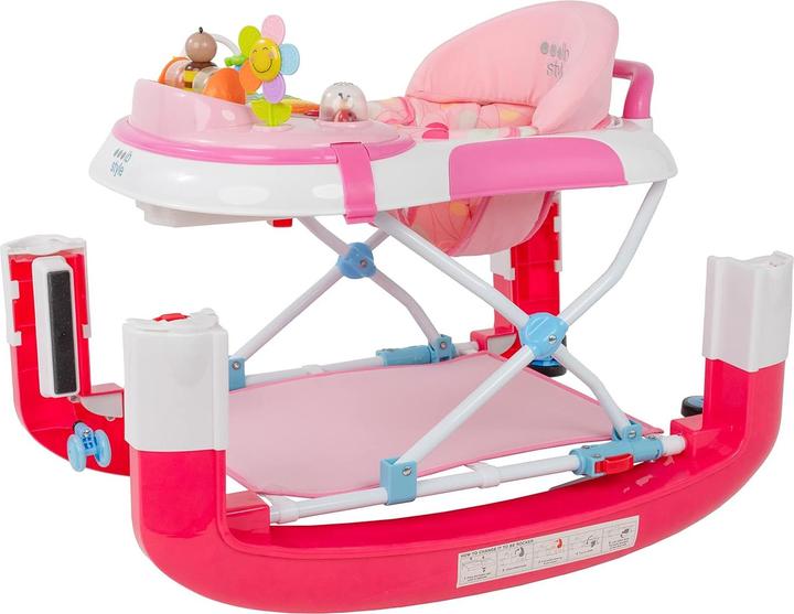 Immagine prodotto IB-Style 5in1 Lauflernwagen "Little World" mit Schaukelfunktion, Licht & Melodie