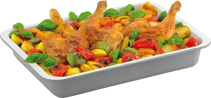 Actual product image Zenker Casserole and grill dish Square, Crème