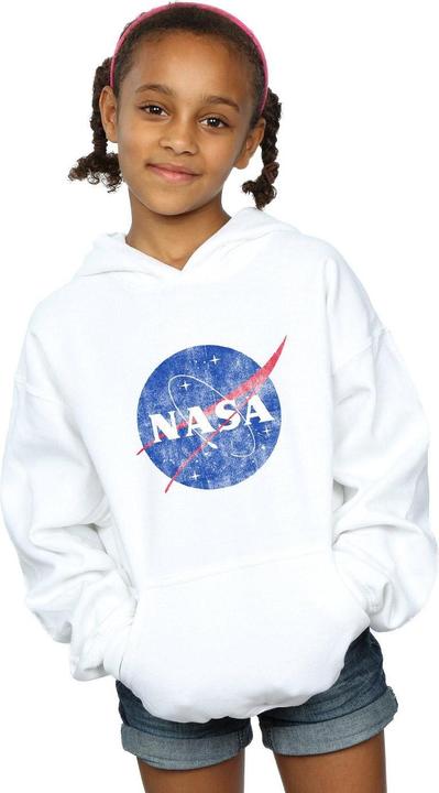 Image du produit Nasa - Sweat à capuche CLASSIC INSIGNIA LOGO DISTRESSED - Fille (128)
