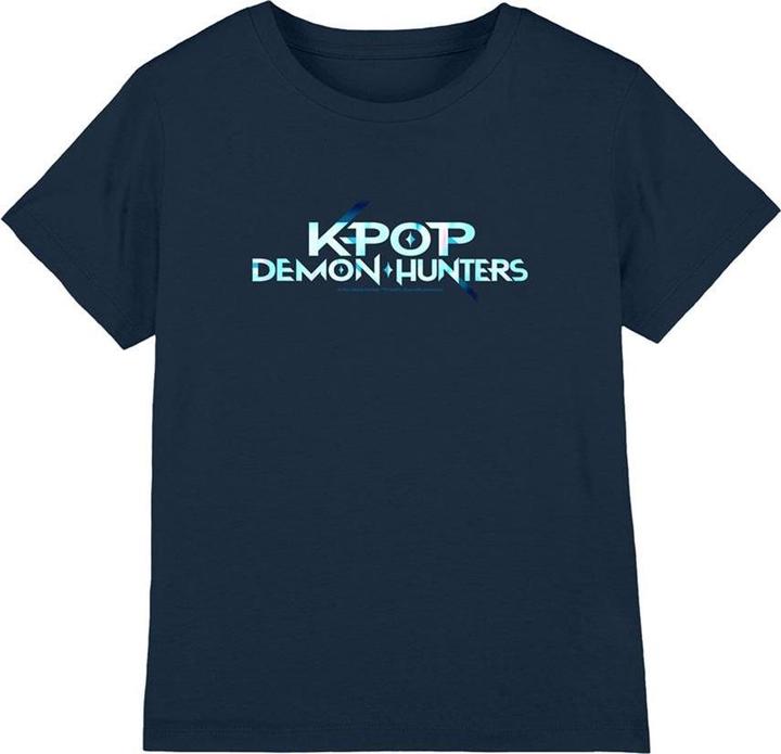 Immagine prodotto K-Pop Demon Hunters Maglietta Logo Bambini (152, 158)