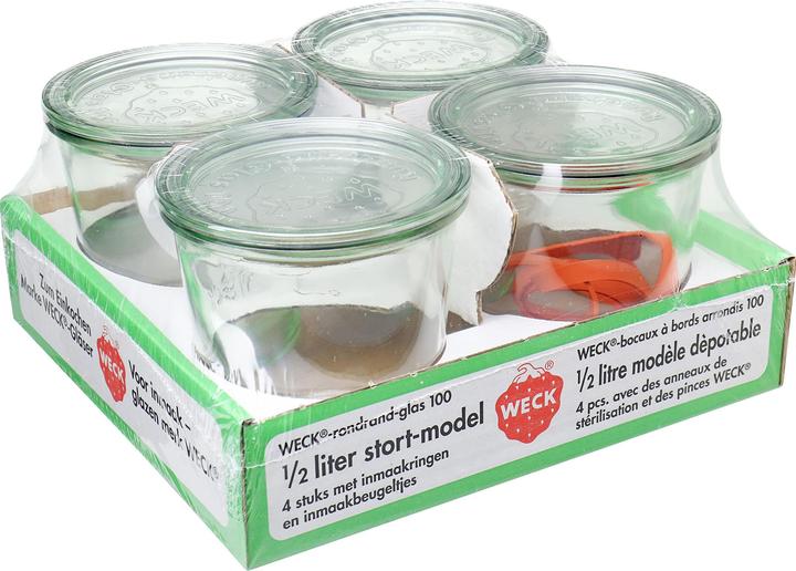Weck Forma dell'architrave (4 pz., 0.50 l)