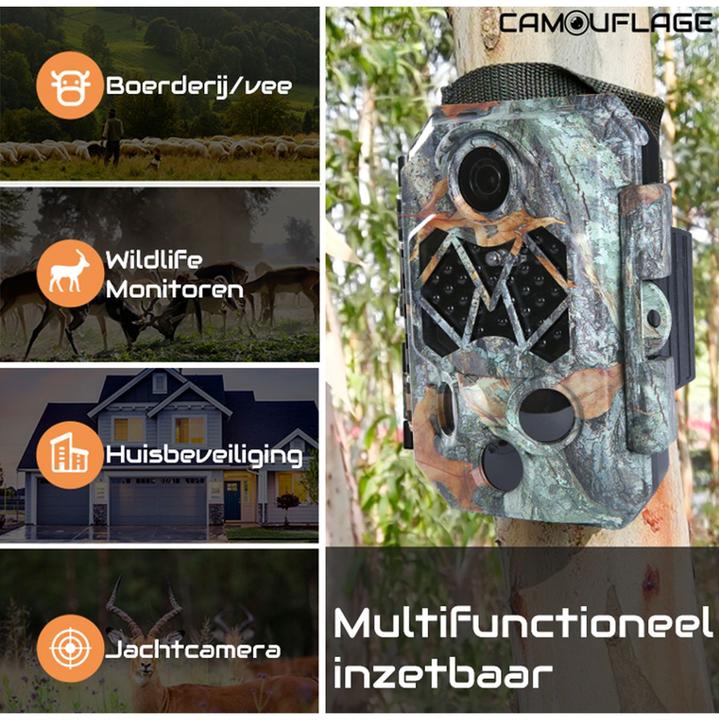 Actual product image Camouflage wildlife camera EZ2 Elite