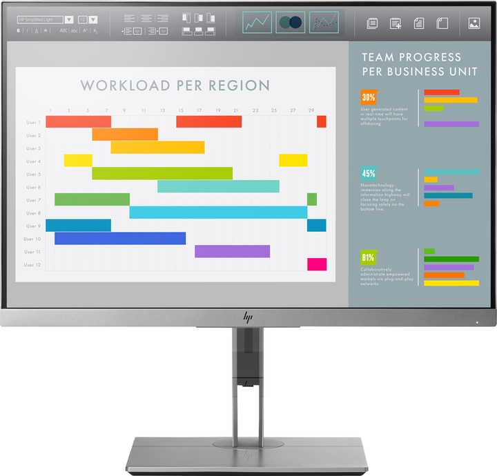 HP EliteDisplay E243i (1920 x 1200 Pixel, 24")