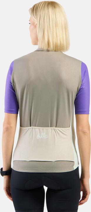 Image du produit Odlo Women's Essential Heritage Print Shirt S/S FZ (L)