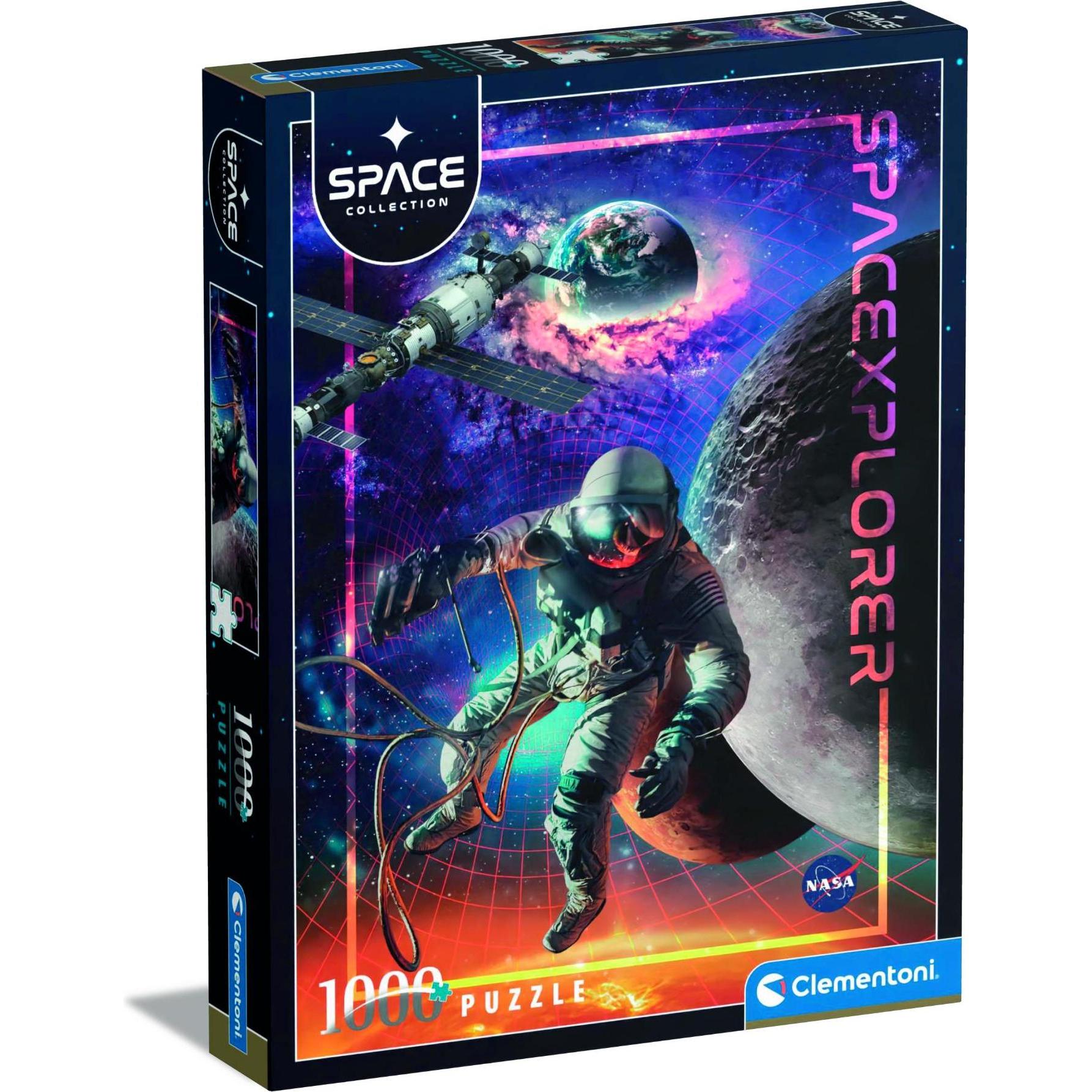 Clementoni CLE-Puzzle 1000 Space Collection 39717 (1000 Teile)