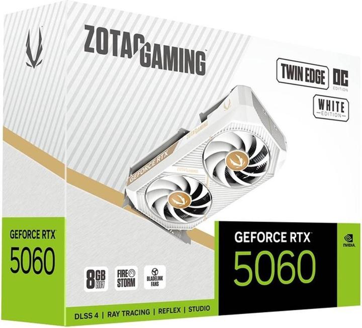 Actual product image Zotac GeForce RTX 5060 Twin Edge OC White Edition (8 GB)
