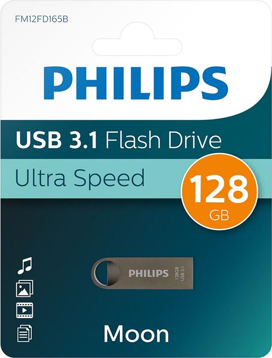 Actual product image Philips Moon (128 GB, USB-A)