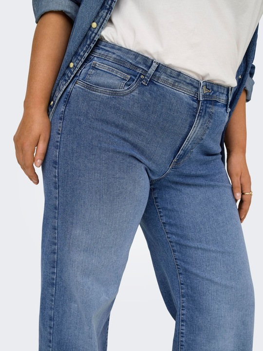Immagine prodotto Only CARSALLY Mittlere Taille Weiter Beinschnitt Jeans Jeans mit weitem Bein (W48/L30)