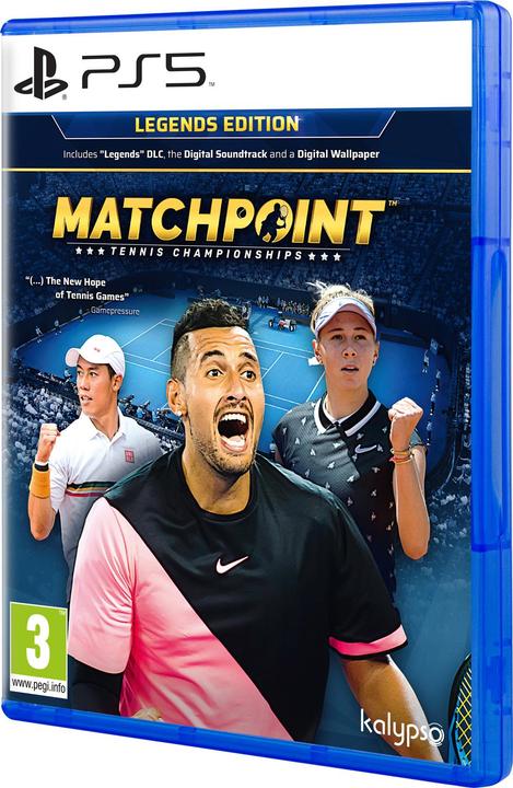 Immagine prodotto Matchpoint - Tennis Championships Legends Edition (PS5) (IT/ESP) (PS5, IT)