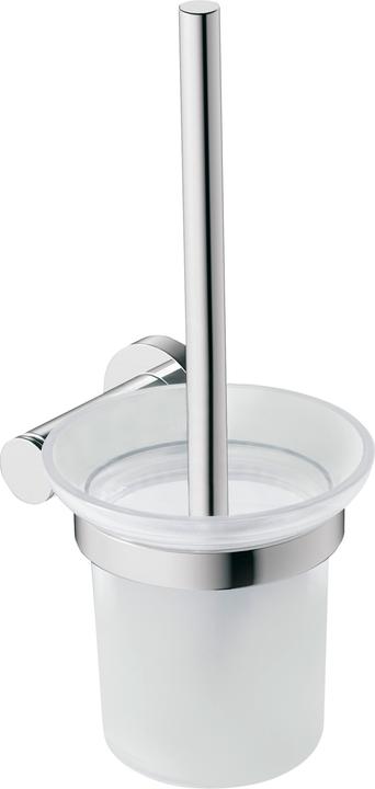 Actual product image Duravit Brush set D-CODE for wall mounting, glass matt chrome