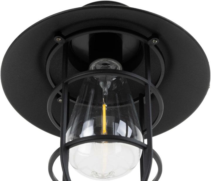 Actual product image Cocon Lantern LED solar, black, energy efficiency class EnEV